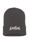 EMITUAL Core Wordmark Cuffed Beanie
