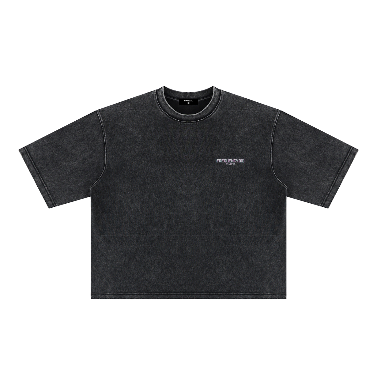 Frequency 001 — Signal Lost Heavyweight Mineral Wash Tee