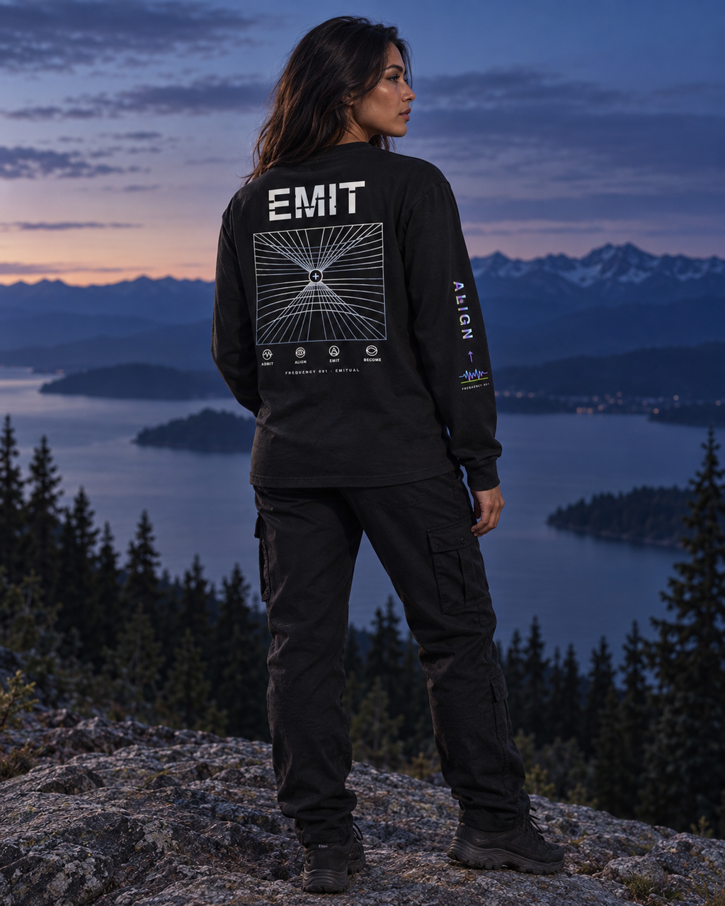 Frequency 001 — The Flow Heavyweight Long Sleeve