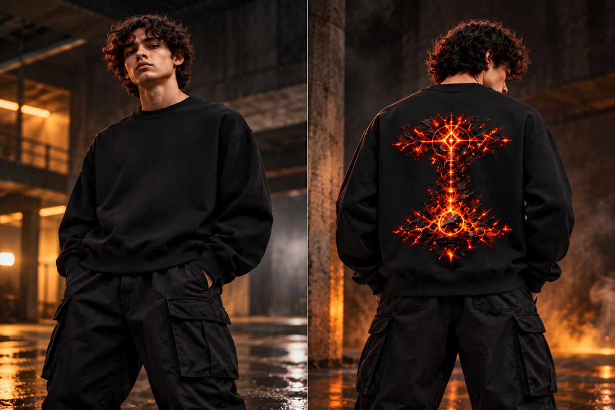 Frequency 002 — Feed the Flame Crewneck