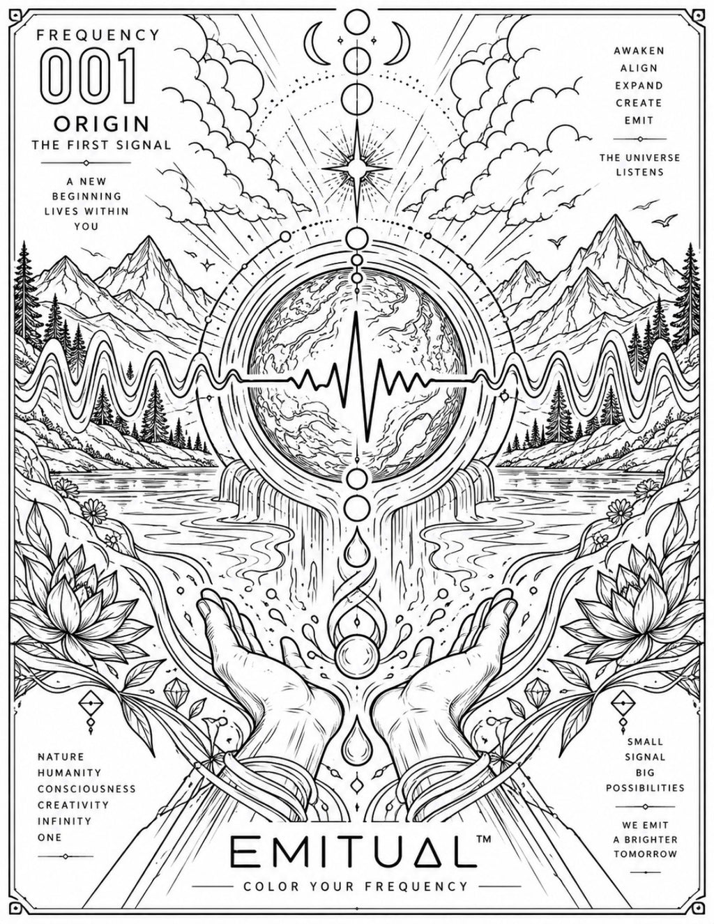 EMITUAL — COLOR YOUR FREQUENCY: Volume 001