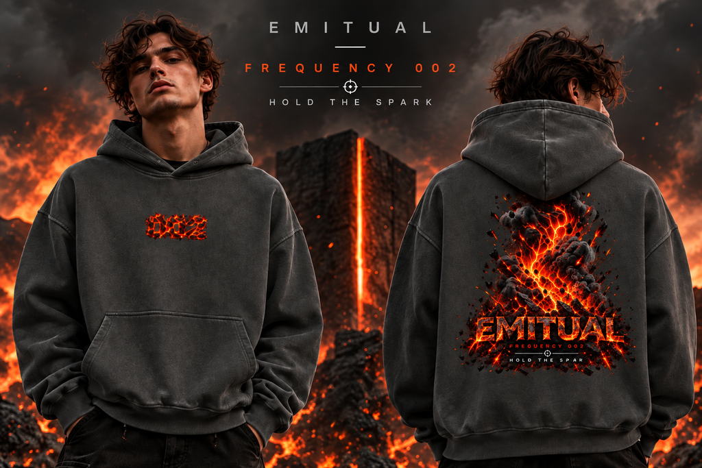 Frequency 002 — Hold the Spark Heavyweight Hoodie