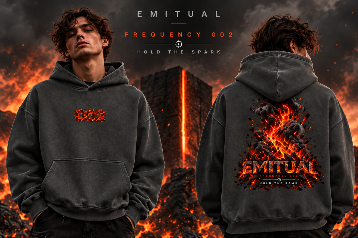 Frequency 002 — Hold the Spark Heavyweight Hoodie