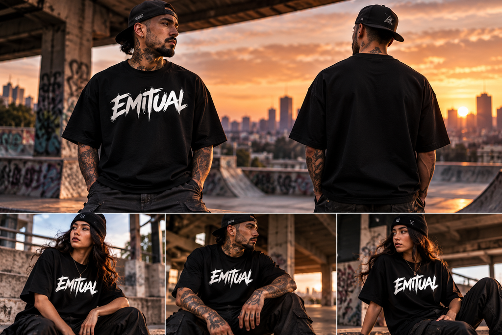 EMITUAL Core Heavyweight Boxy Tee